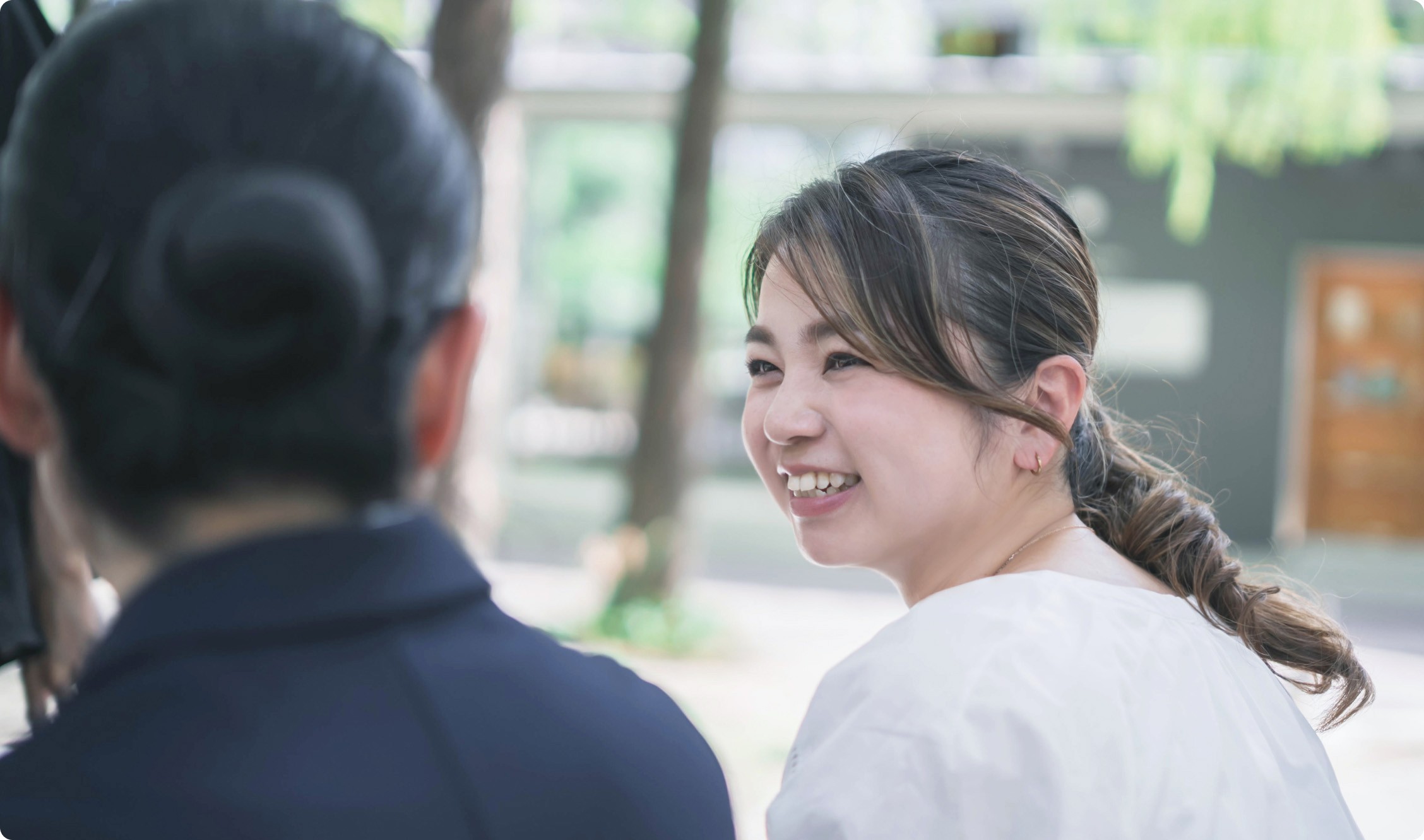 女性社員座談会の写真