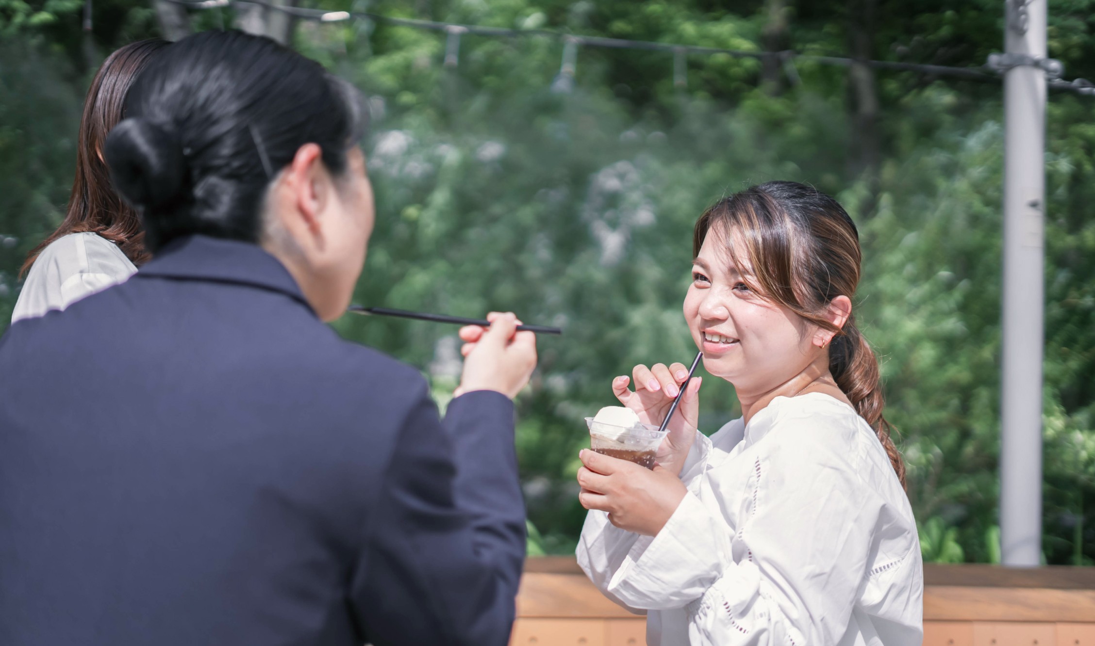 女性社員座談会の写真